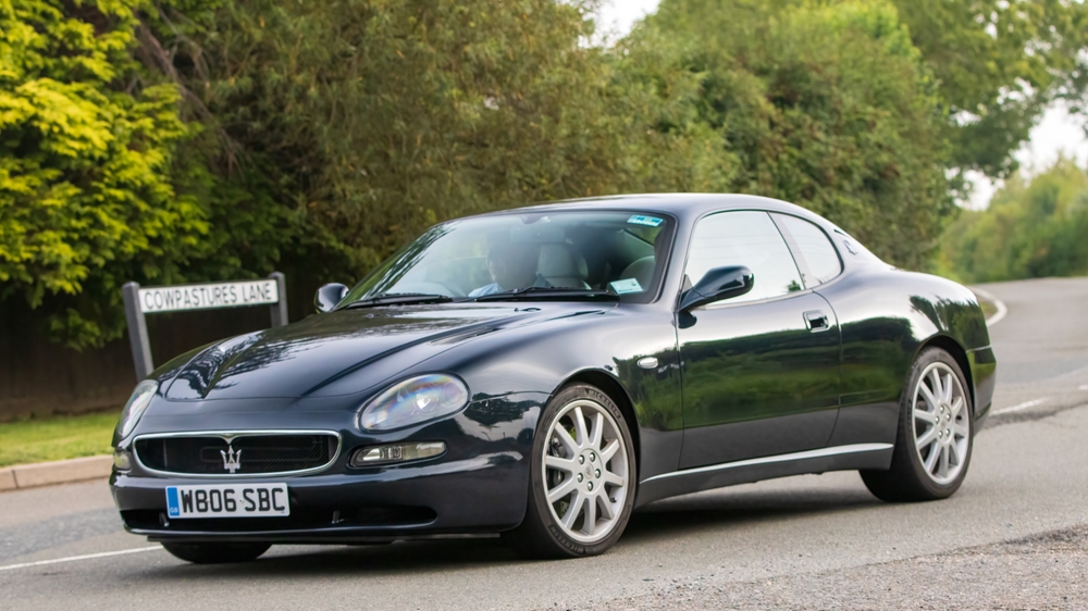 Whittlebury,northants,uk, aug,26th,2023:,2000,Maserati,3200,Gt,Car,Travelling Whittlebury,northants,uk, aug,26th,2023:,2000,Maserati,3200,Gt,Car,Travelling