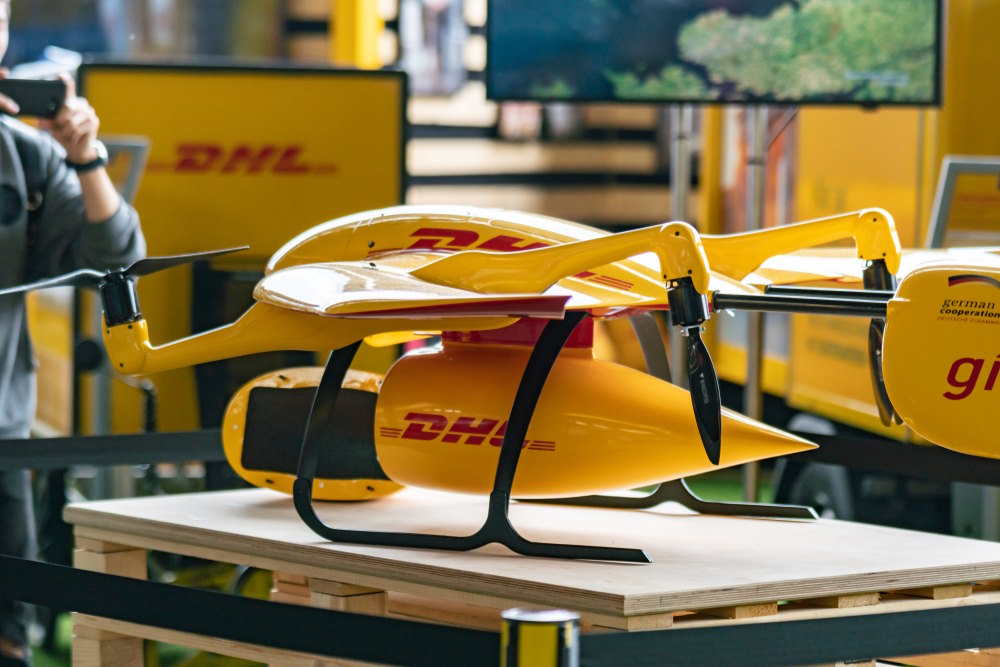 dhl drone