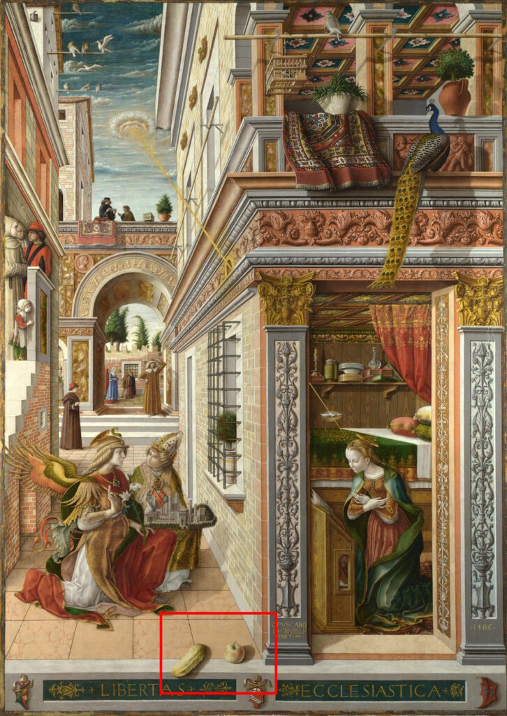 The Annunciation, with Saint Emidius Carlo Crivelli National Gallery The Annunciation, with Saint Emidius Carlo Crivelli National Gallery