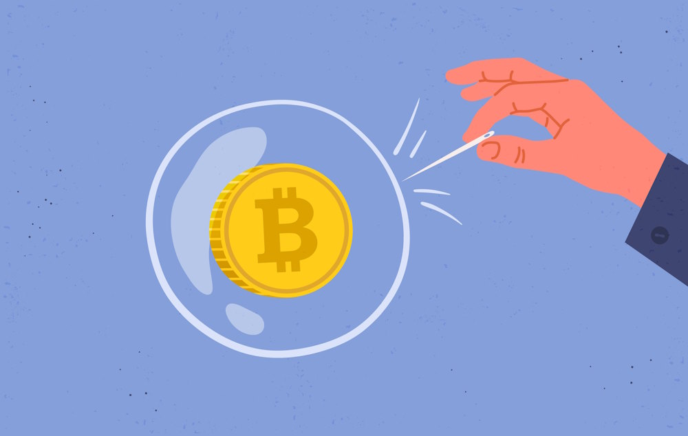 crypto bubble