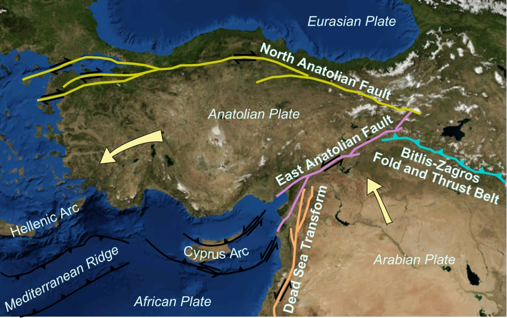 turkije aardbevingen