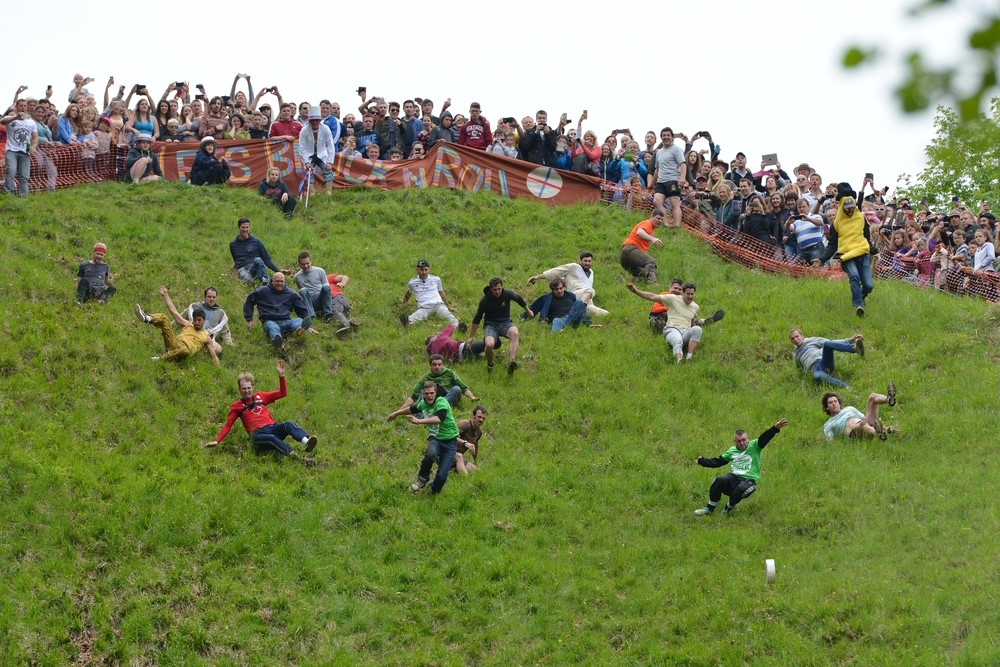 cheese rolling cheese rolling