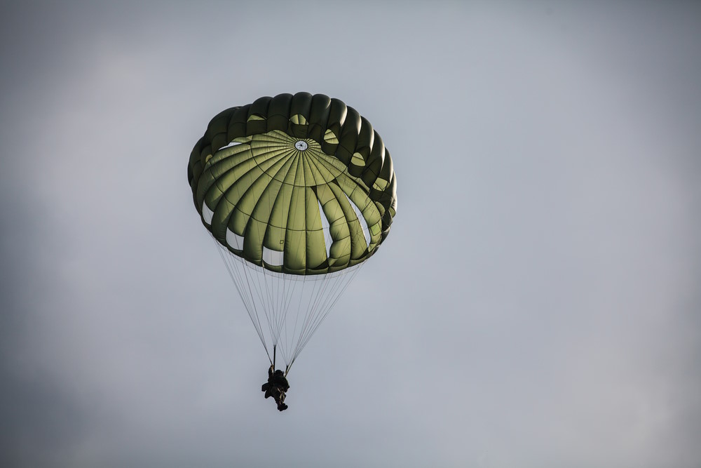 parachutist