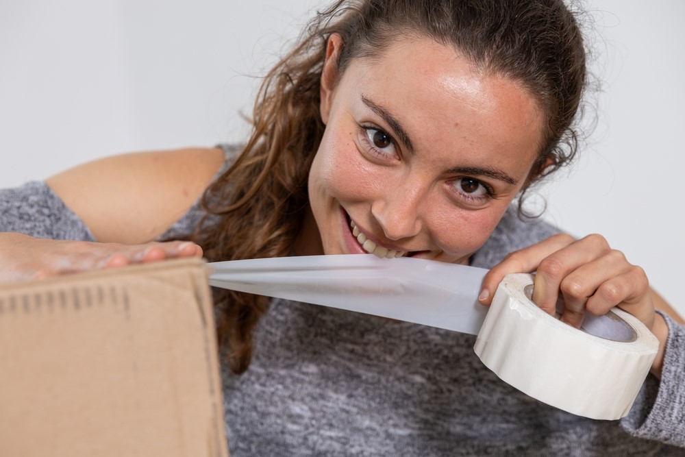 openen met tanden openen met tanden