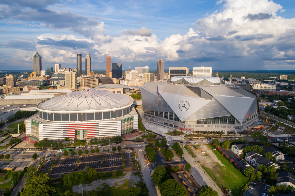 Mercedes Benz Stadium, Mercedes Benz Stadium,
