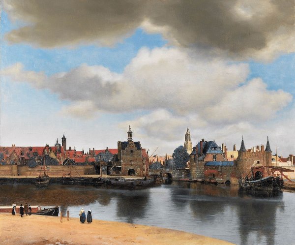 Gezicht op Delft