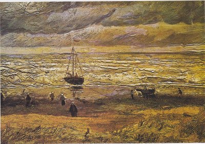 Zeegezicht bij Scheveningen