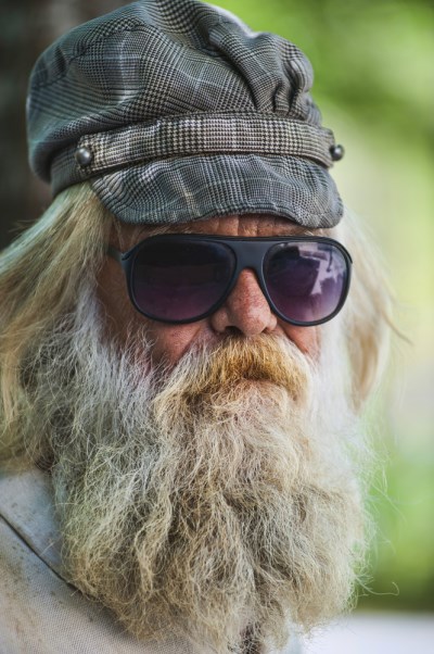 man met baard